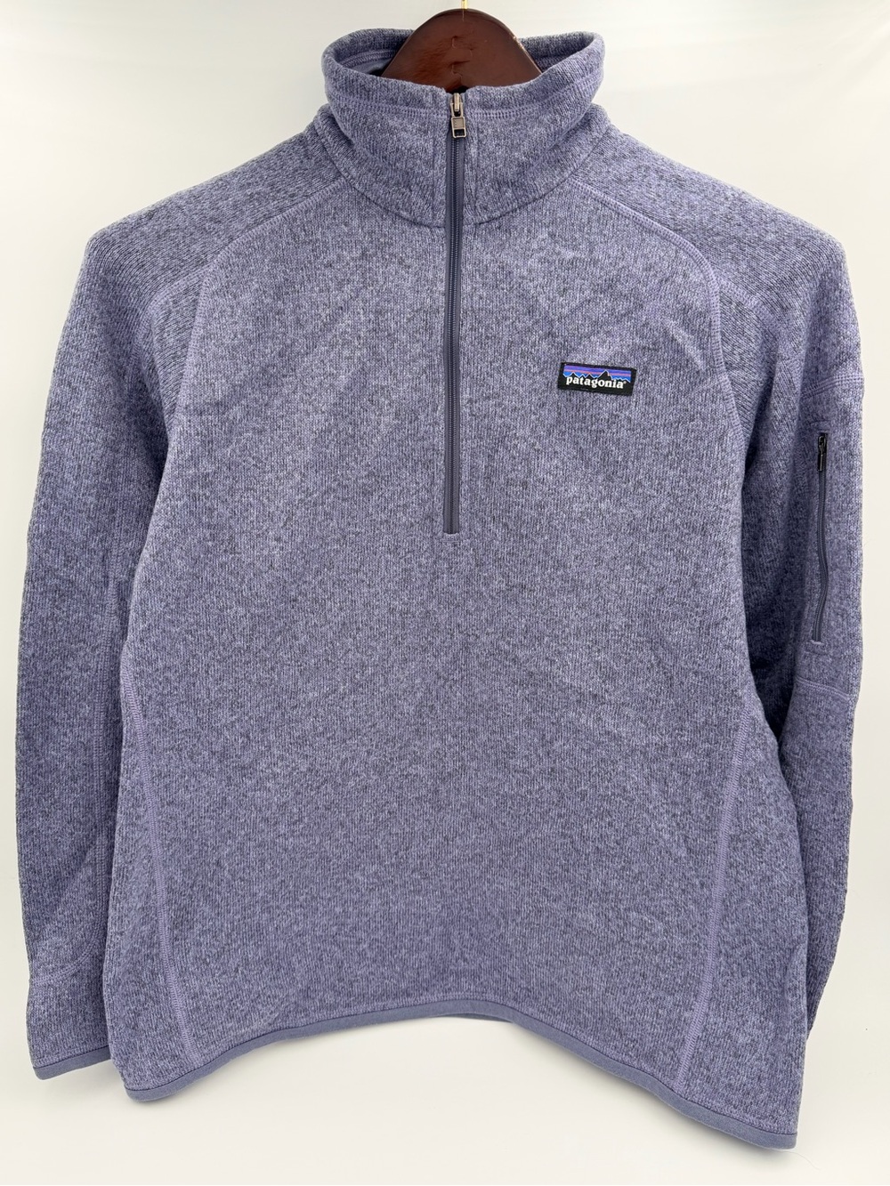 Patagonia Women’s Half-Zip Fleece Pullover - Heathered Lilac